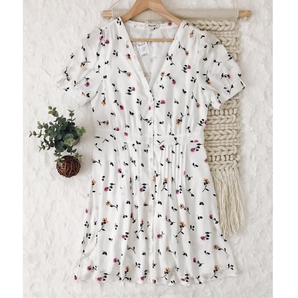 madewell daylily pintuck dress